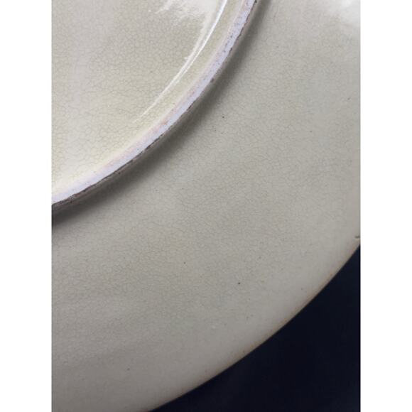 Vintage ORIENTAL ACCENT Canterbury Crackle Decorative Plate | 13 3/4" - Picture 12 of 15